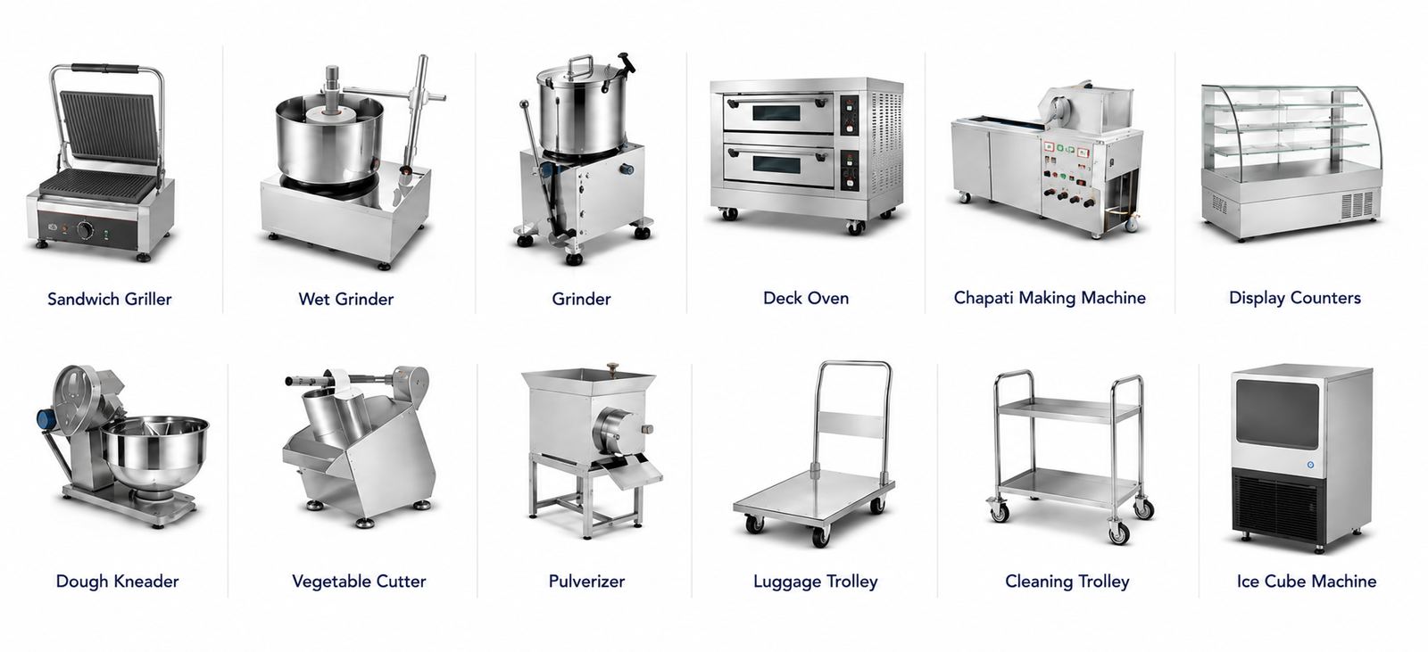 Kitchen preparation machines